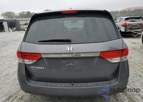 2016 Honda Odyssey Exl из США, поврежденный, VIN 5FNRL5H65GB144790
